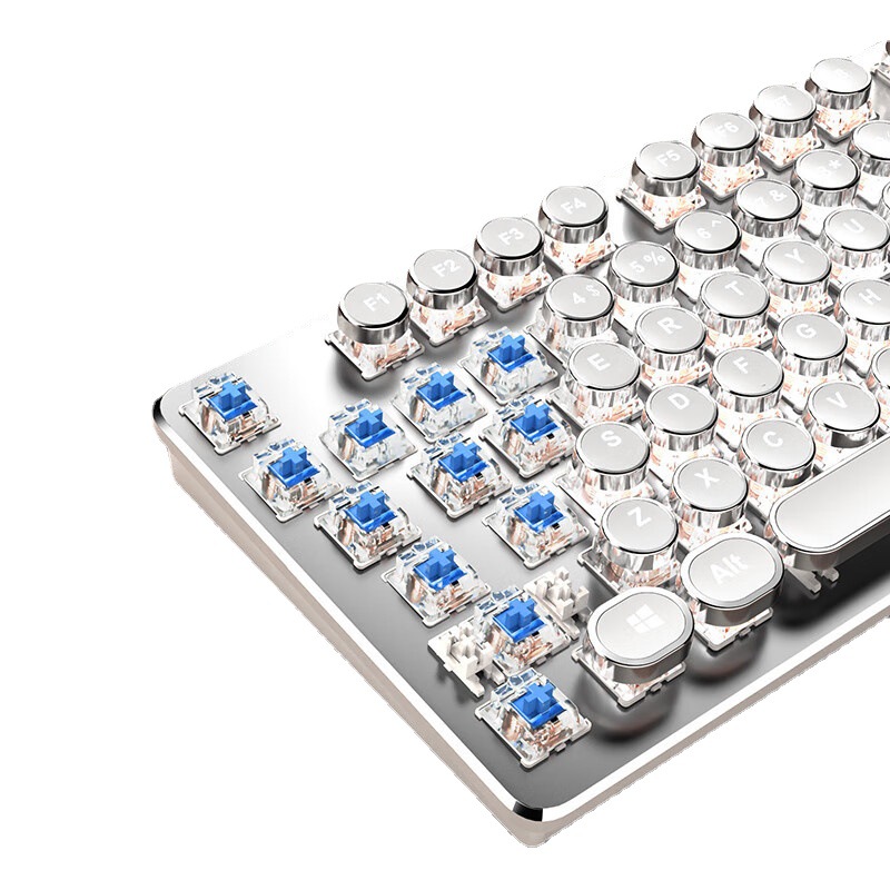 Mechanical Switch Punk Gaming Keyboard Mouse 02