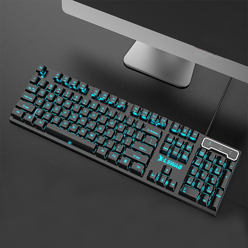 Wired Gaming Keyboard Mouse Headset Office Dedicated 03