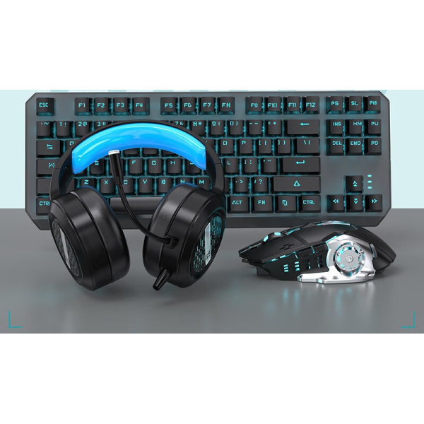 Black and gray double spell satellite axis game office 54