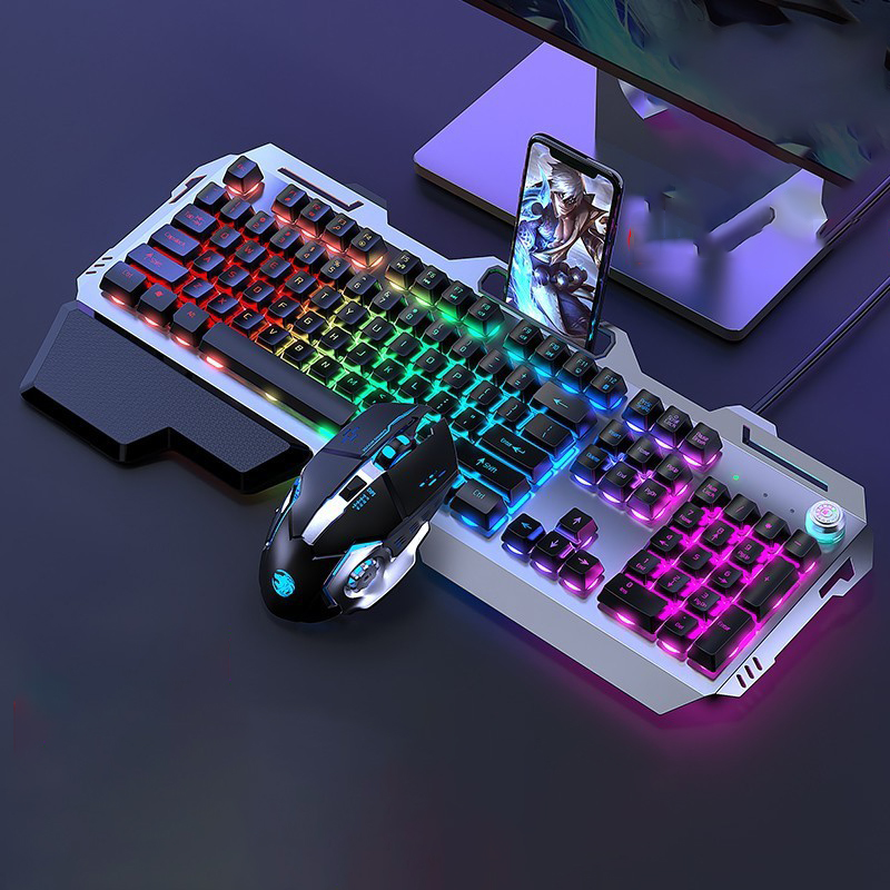 Computer Wired Keyboard Mouse E-sports Game 04