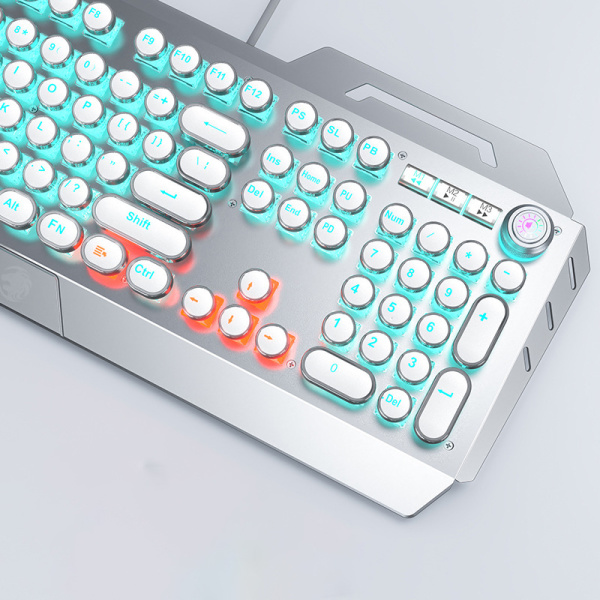 Computer Wired Metal Gaming Mechanical Keyboard 29