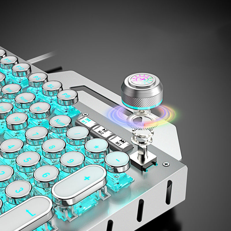 Computer Wired Metal Gaming Mechanical Keyboard 29