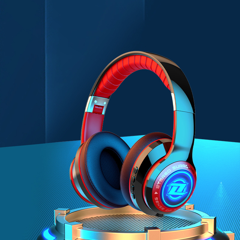 Cool luminous headset heavy bass super long battery life 90