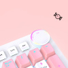 Cute cherry blossom pink mechanical keyboard 46