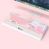 Cute cherry blossom pink mechanical keyboard 46