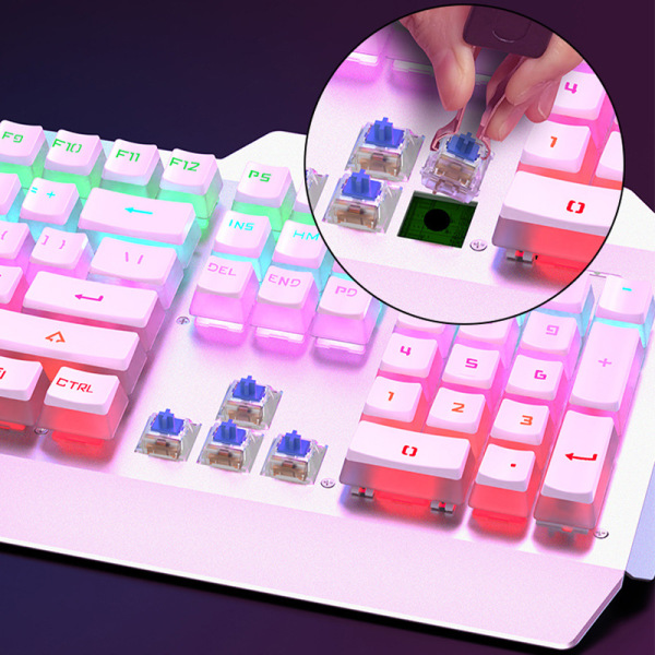 E-sports game office supports backlit three-mode mechanical switch 38
