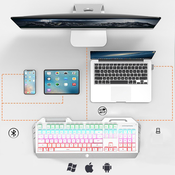 E-sports game office supports backlit three-mode mechanical switch 38