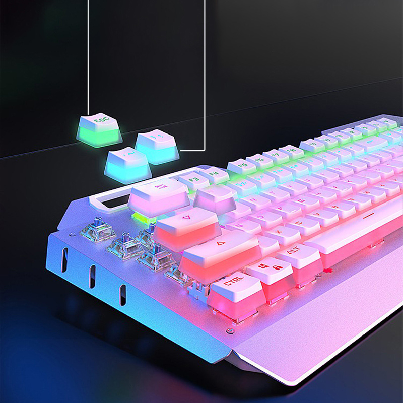 E-sports game office supports backlit three-mode mechanical switch 38