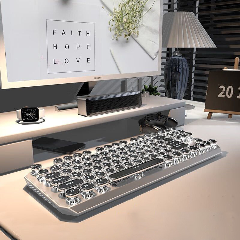 E-sports long battery life game green axis 07