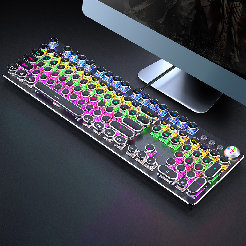 E-sports mechanical game office keyboard 08