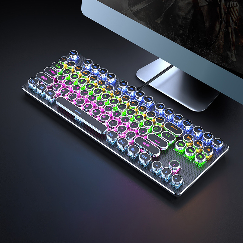 E-sports mechanical game office keyboard 08