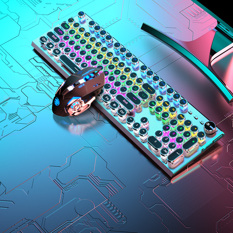 E-sports mechanical game office keyboard 08