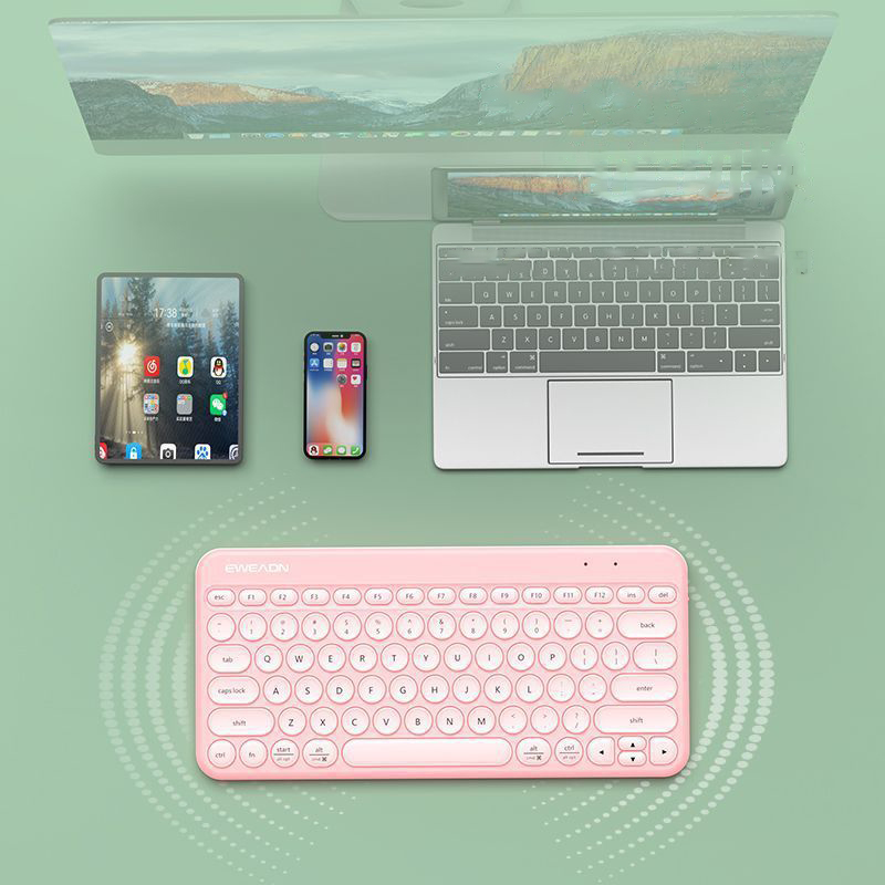 Forwarder Robotic Touch Keyboard and Mouse Set Portable 64