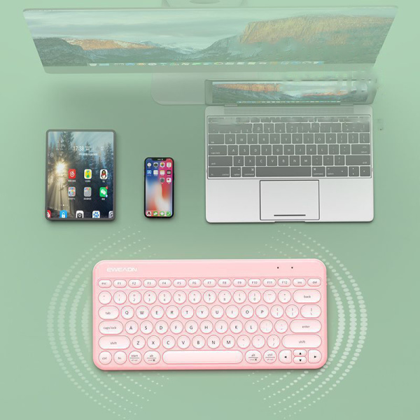 Forwarder Robotic Touch Keyboard and Mouse Set Portable 64