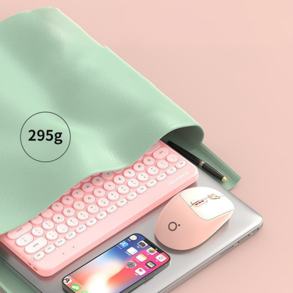 Forwarder Robotic Touch Keyboard and Mouse Set Portable 64