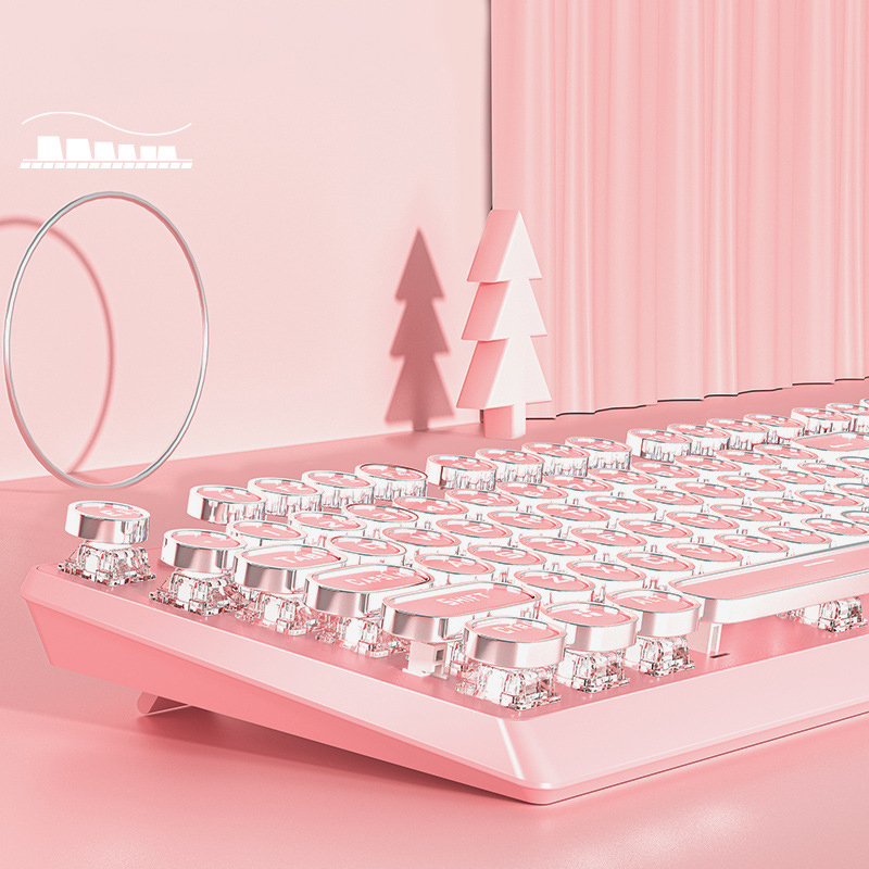 Forwarder TK700 Steampunk Mechanical Keyboard 41