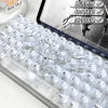 Ice Cube Crystal Cherry Switch Blue Mechanical Keyboard 14