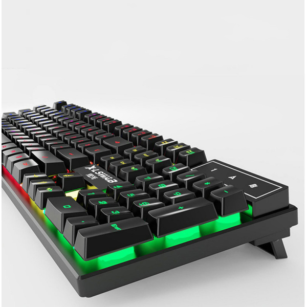 Illuminated mouse and keyboard headset game universal 17