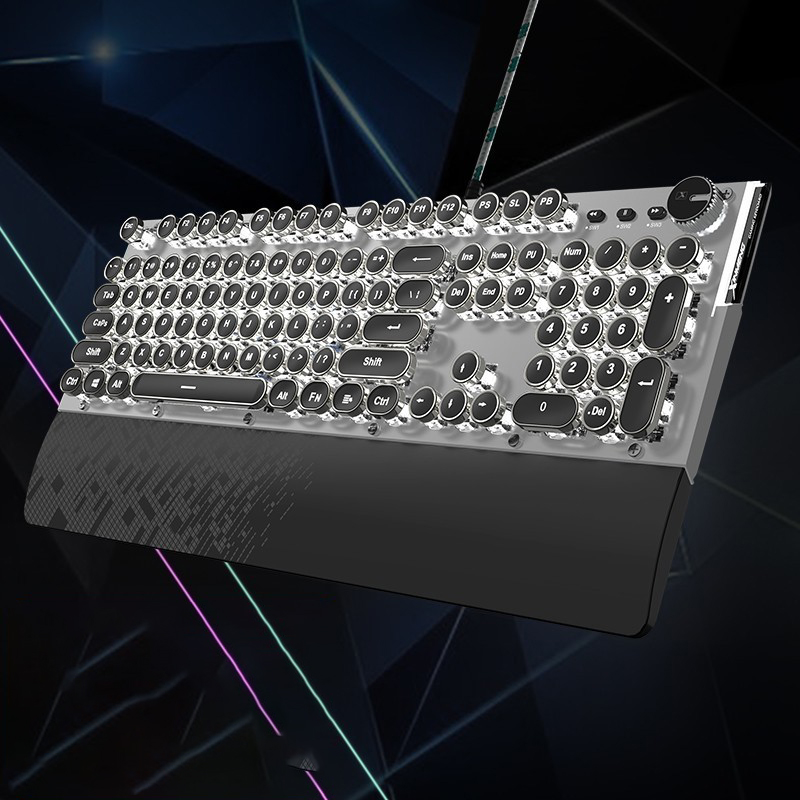 Mechanical game keyboard mouse computer peripheral with cable 26