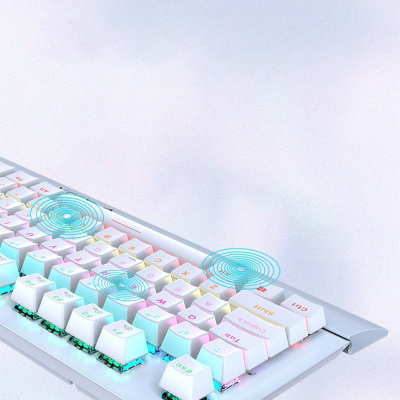 Mechanical keyboard mouse with palm rest desktop notebook 24