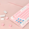Mechanical keyboard pink girl game green switch high value 30