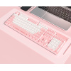 Mechanical keyboard pink girl game green switch high value 30