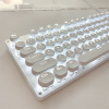 Mechanical Keyboard Retro Matte Steam Key Wired Gaming Keyboard 22