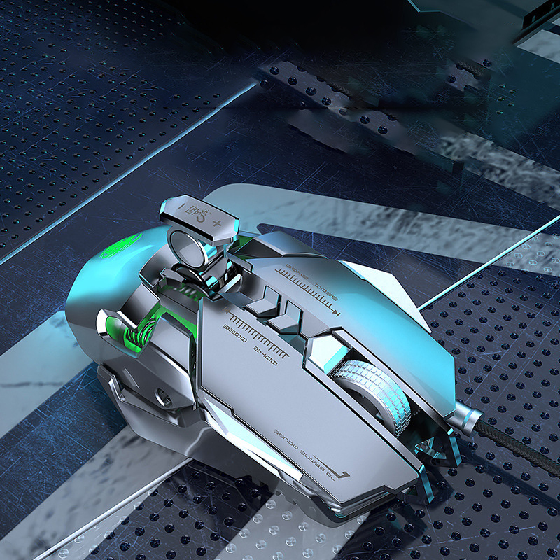 Mechanical mouse Gaming mouse Metal photoelectric universal 75