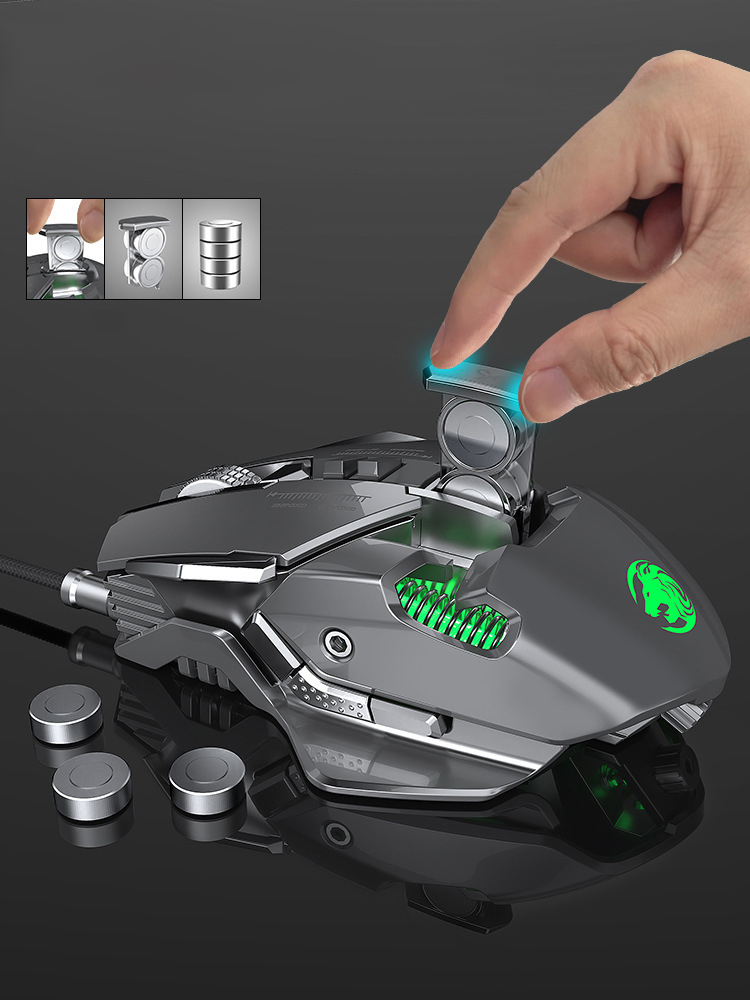 Mechanical mouse Gaming mouse Metal photoelectric universal 75