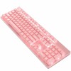 Pink special keyboard for e-sports games 48