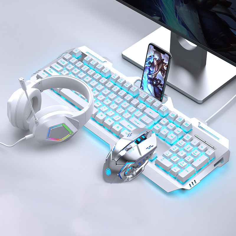 Rechargeable Gaming Gaming Wireless Membrane Keyboard 10
