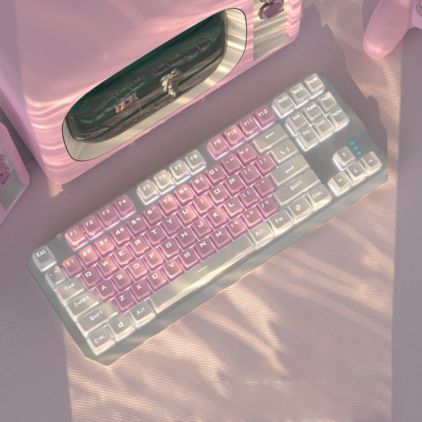 Satellite axis keycaps support waterproof gaming office 25