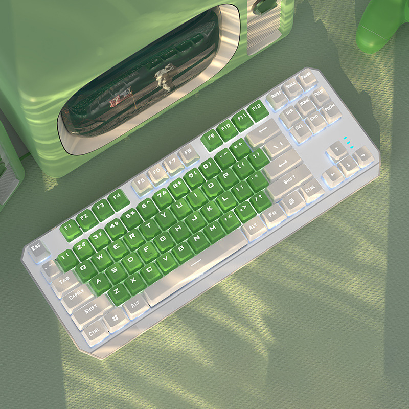 Satellite axis keycaps support waterproof gaming office 25