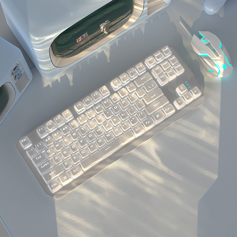 Satellite axis keycaps support waterproof gaming office 25