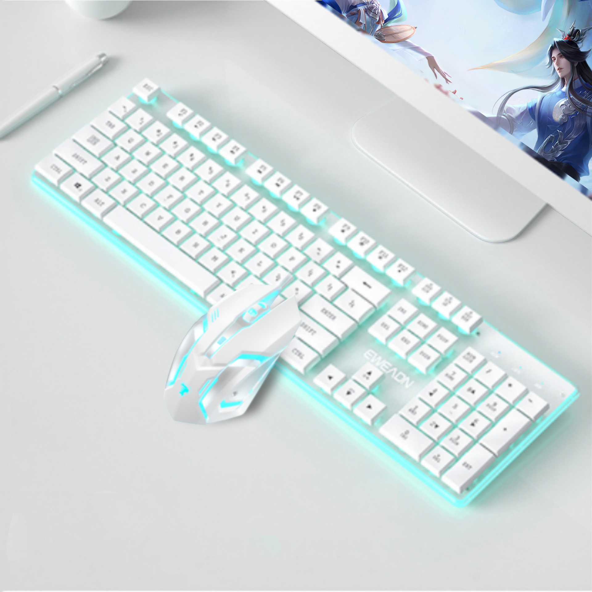 Silent Silent Chocolate Keyboard Office Wired Keyboard 11