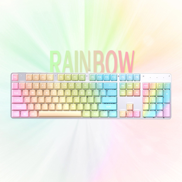 Theme Keyboard Stylish Wired Mechanical Keyboard 37
