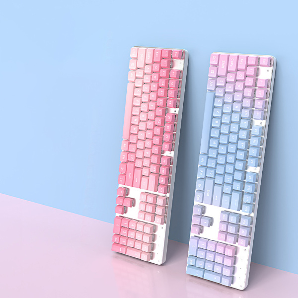 Theme Keyboard Stylish Wired Mechanical Keyboard 37