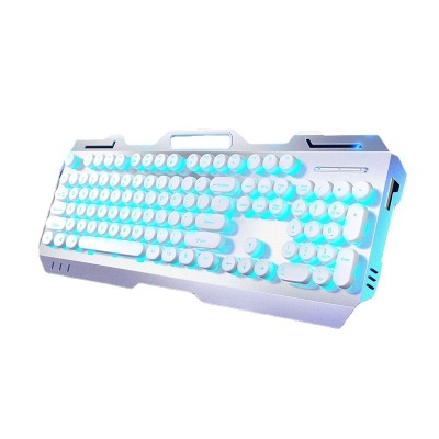 Wired mechanical feel keyboard and mouse 19