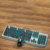 Wired mechanical feel keyboard and mouse 19