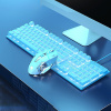 Wired office dual color matching keyboard and mouse 27