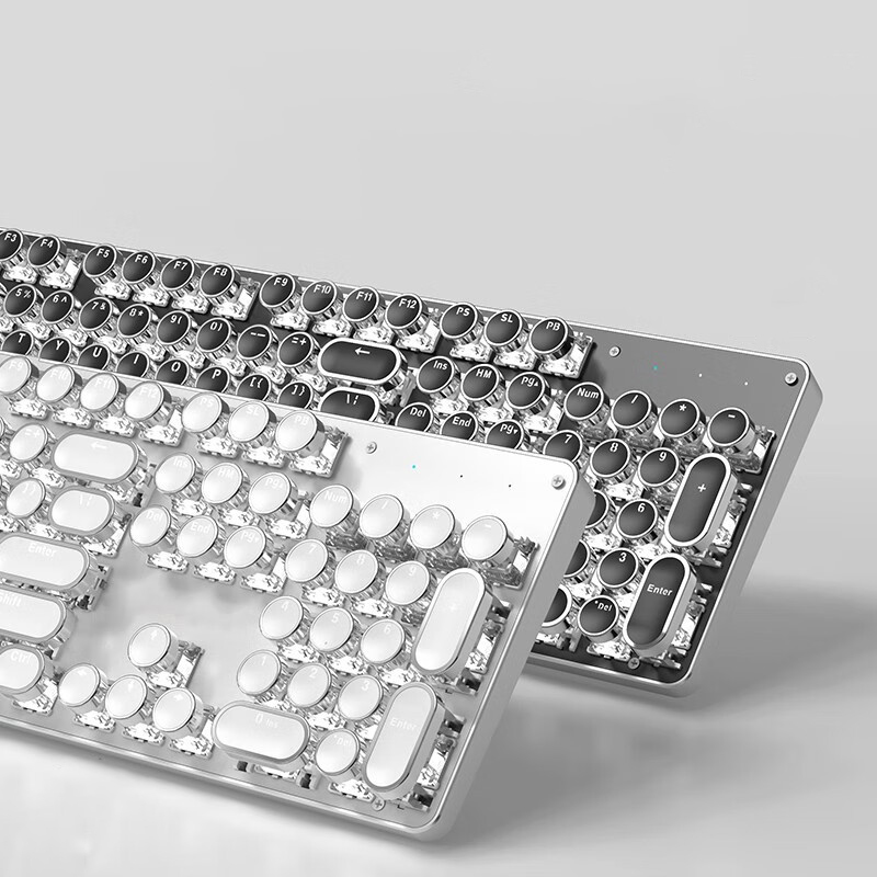 Wired Steampunk Keyboard 09