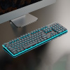Wireless Membrane Silent Mute Backlit Keyboard 12