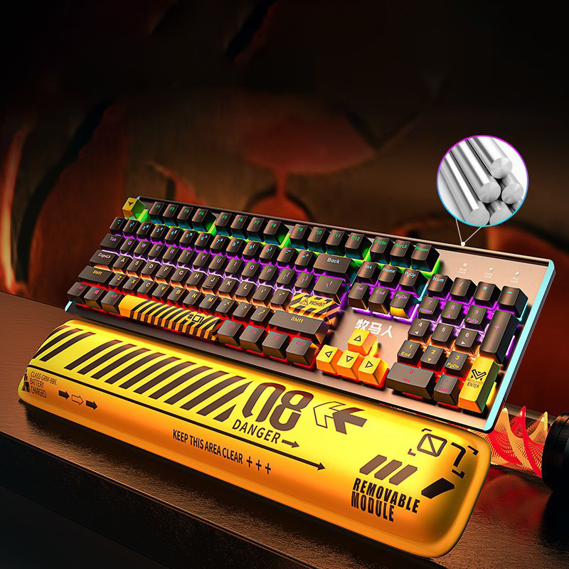 Wrangler biochemical theme mechanical keyboard mouse 51