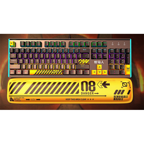 Wrangler biochemical theme mechanical keyboard mouse 51
