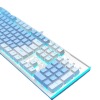 Wrangler K100 mechanical keyboard blue and white double spell 43