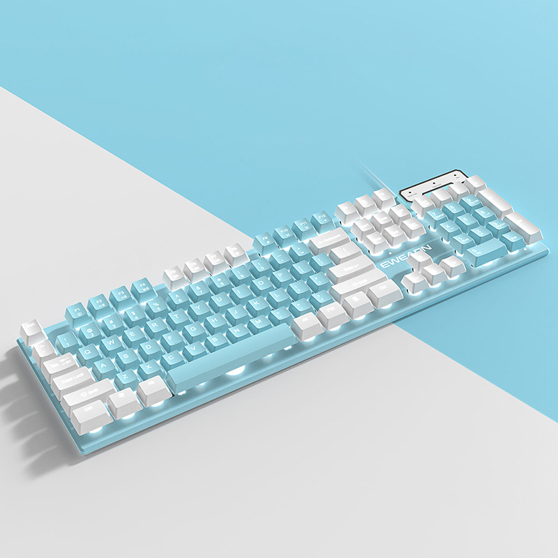 Forwarder GX320 Mechanical Touch Mouse and Keyboard Three-piece Set 45